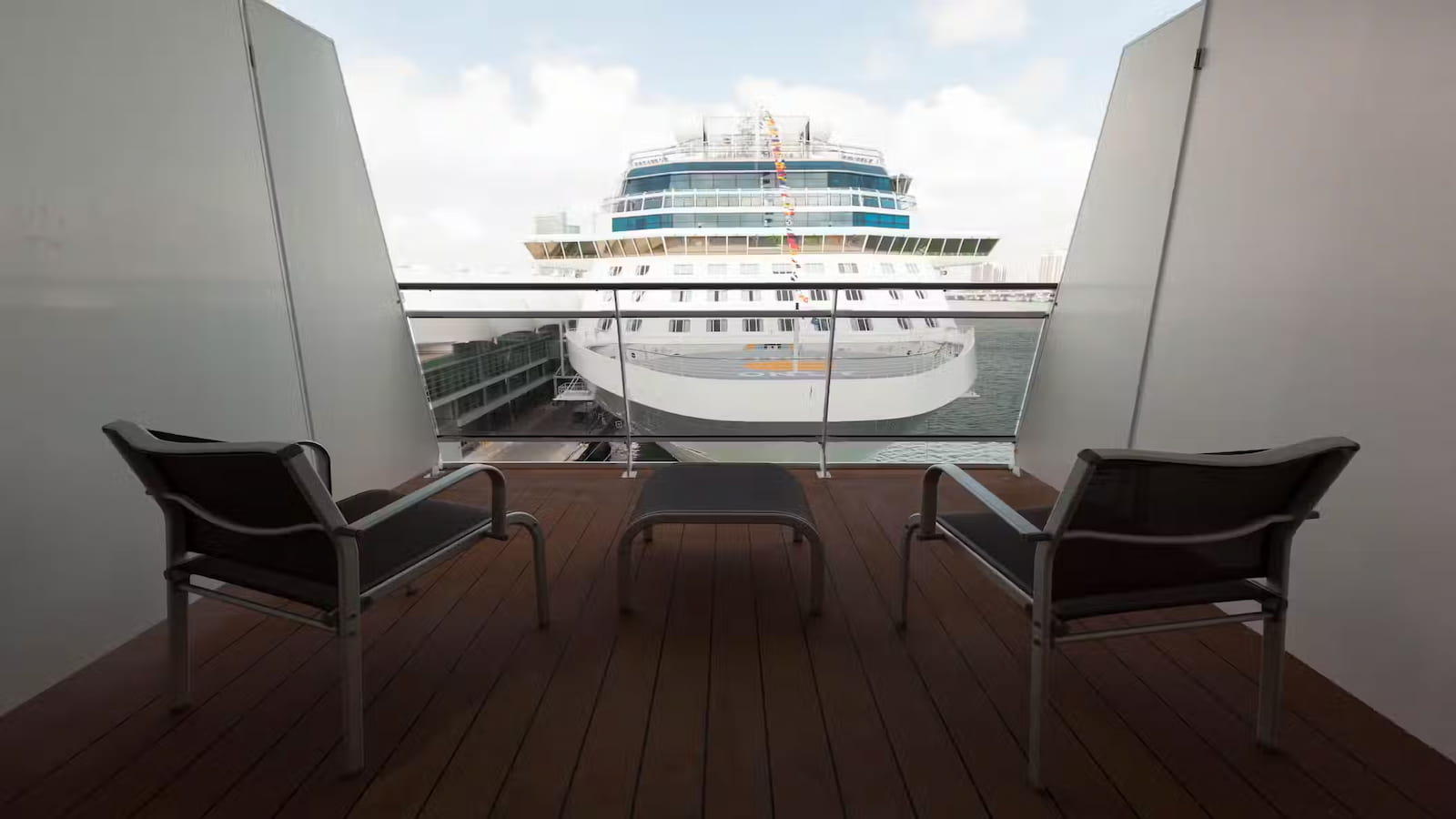 Veranda on a Cruise Ship