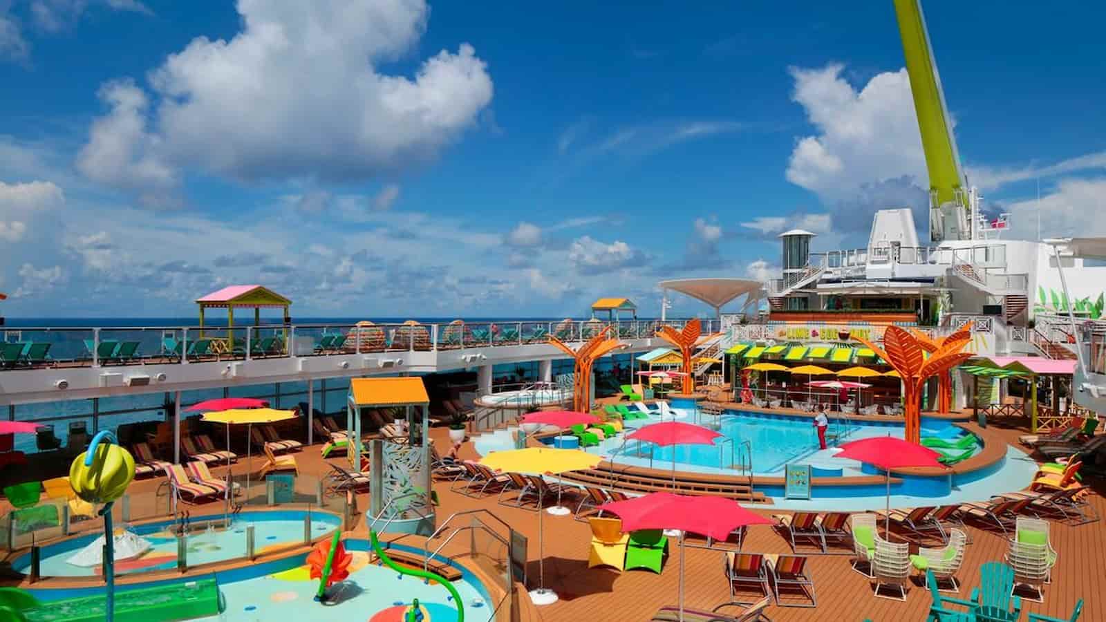Lido deck on a cruise ship, what is a lido deck, what can you do on a lido deck