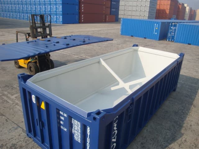 Products Transported in Open-Top Containers