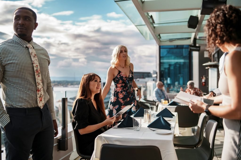 Couple planning Carnival honeymoon cruise budget and dining